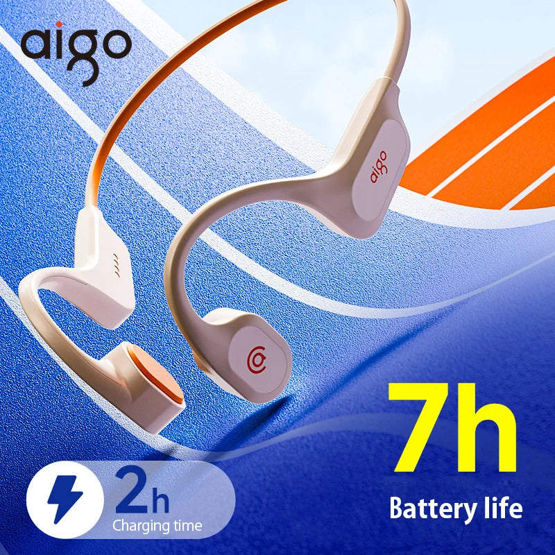 GS06 Swimming Earphone Professional Waterproof IP68 Wireless Open Wearable BT 5.4 32GB MP3 Sport Bone Conduction Headphone