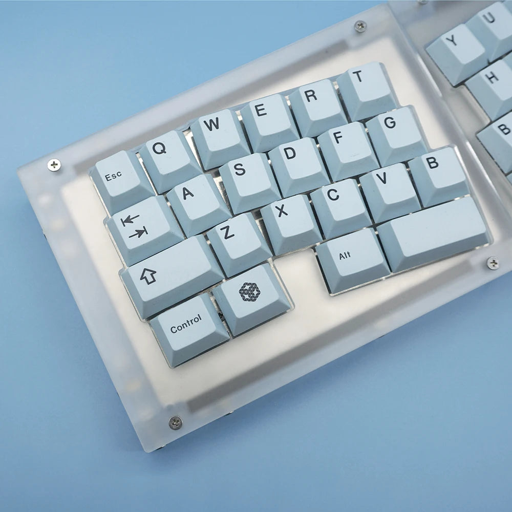 Libra Mini Acrylic Keyboard Kit - 40% Ergonomic Alice Customized Case