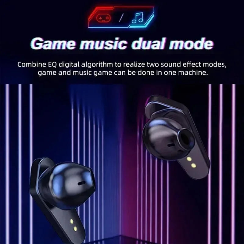 X15 TWS Gaming Earbuds - Wireless Bluetooth Headphones with Microphone, Enhanced Bass Audio, 9D Stereo Sound, Hi-Fi Headset for Gamers