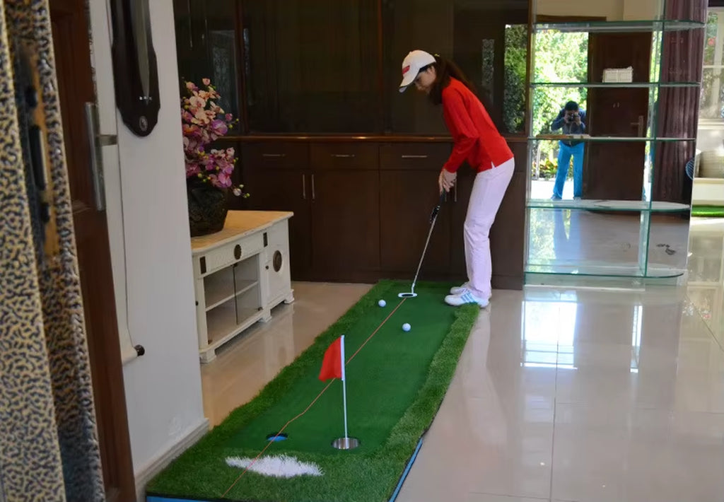 PGM Golf Putter Laser Sight Training Aid - Indoor Aiming Instrument for Enhanced Precision in Golf Practice