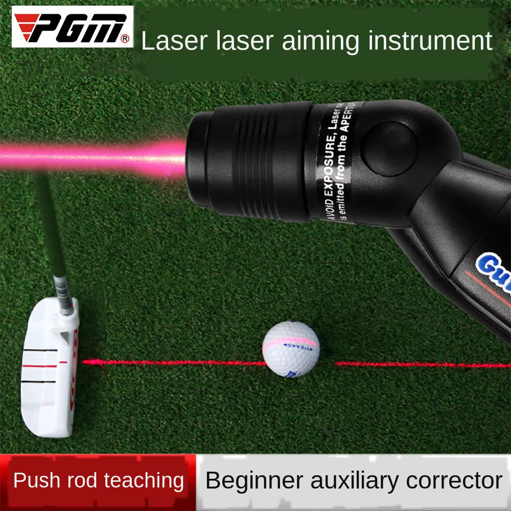 PGM Golf Putter Laser Sight Training Aid - Indoor Aiming Instrument for Enhanced Precision in Golf Practice
