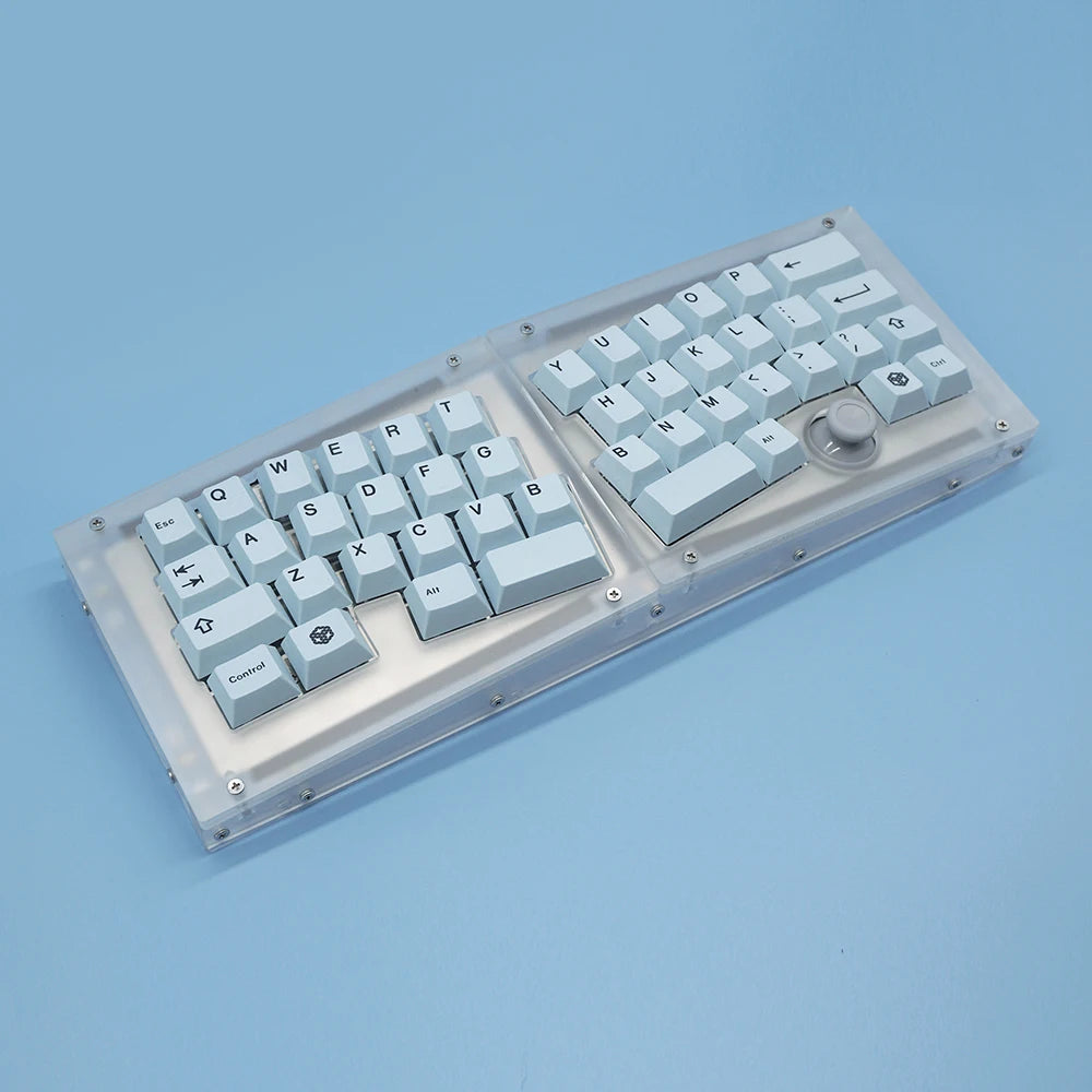 Libra Mini Acrylic Keyboard Kit - 40% Ergonomic Alice Customized Case