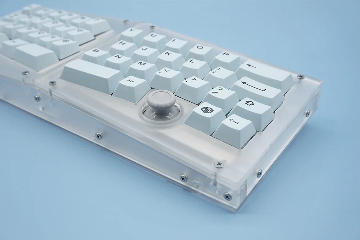 Libra Mini Acrylic Keyboard Kit - 40% Ergonomic Alice Customized Case
