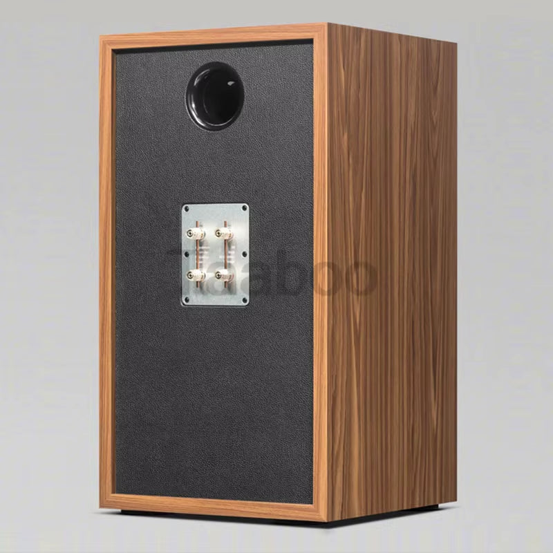 8-Inch Three-Way Labyrinth Passive Speaker Enclosure for DIY Hi-Fi Bookshelf Home Audio - Handmade Wooden Box