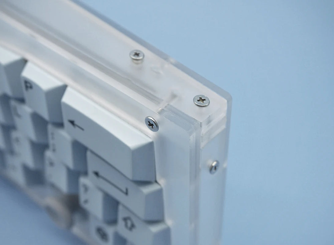 Libra Mini Acrylic Keyboard Kit - 40% Ergonomic Alice Customized Case